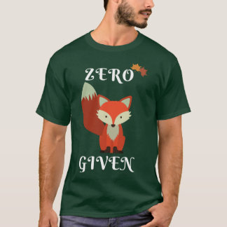 Camiseta Cero Zorro Dado
