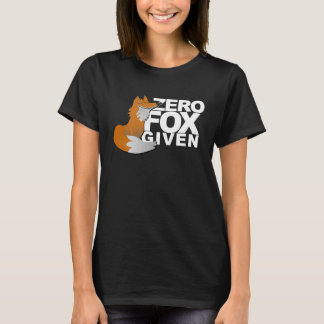 Camiseta Cero Zorro Dado  Zorro  Silencio