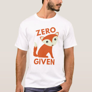 Camiseta Cero zorros dados