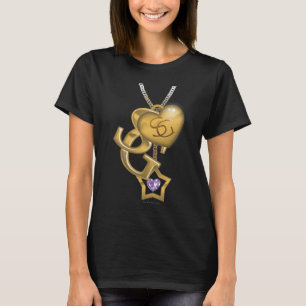 Camiseta Cerradura de oro superchica