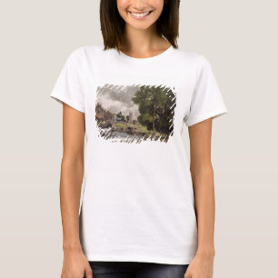 Camiseta Cerradura y molino de John Constable el   Dedham