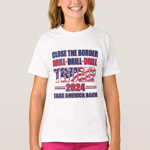 Camiseta Cerrar el taladro de taladros de borde
