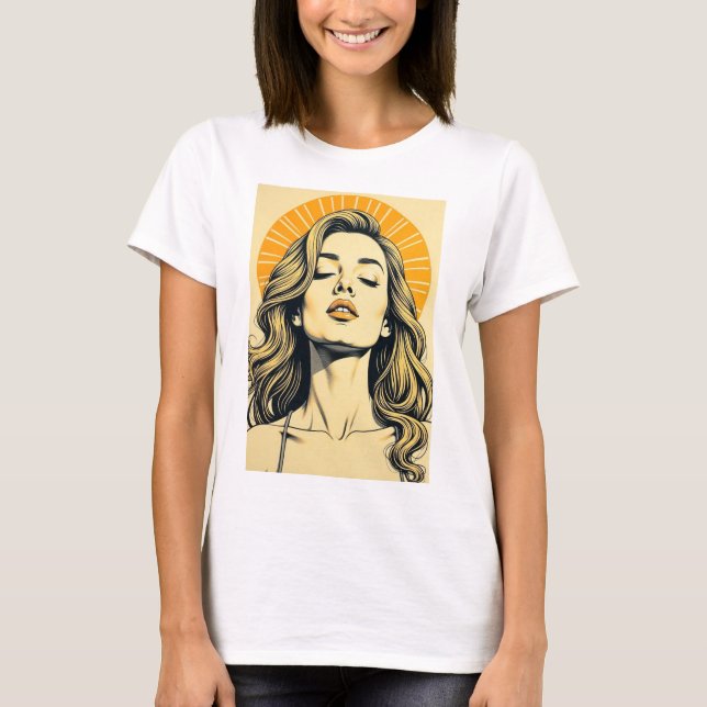 Camiseta Cerrar Ojos  (Anverso)
