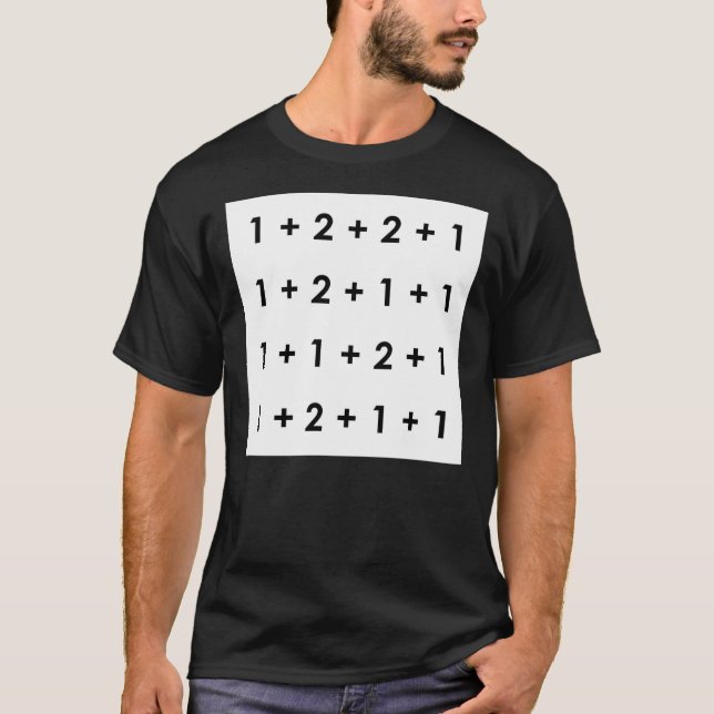 Camiseta CERRAR sólo los números de película (Anverso)