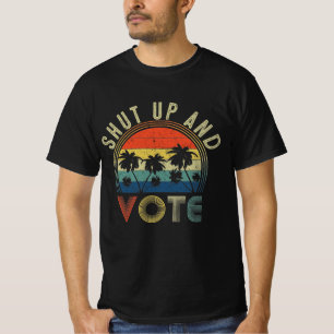 Camiseta cerrar y votar