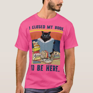 Camiseta Cerré Mi Libro Para Ser Regalos De Hermecute Book 