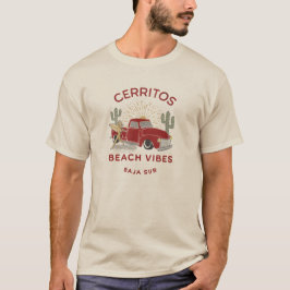 Camiseta Cerritos Beach Vibes México vintage