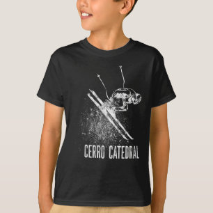 Camiseta Cerro Catedral Montaña Argentina Esquí Downhill 