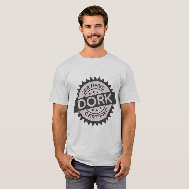 Camiseta certificada del Dork (Anverso completo)