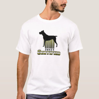 Camiseta certificada del dueño