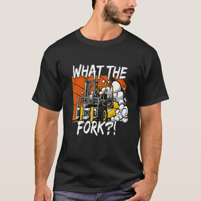 Camiseta Certificado de elevación de horquilla de operador  (Anverso)