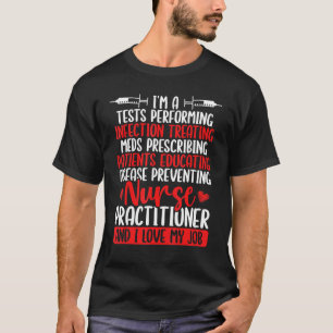 Camiseta Certificado De Enfermero Profesional De Enfermería