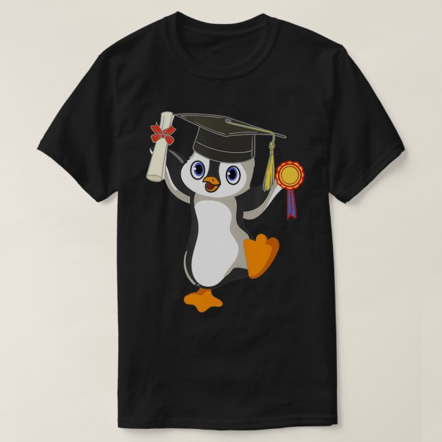 Camiseta Certificado Fu de título de graduación de baile de (Diseño del anverso)