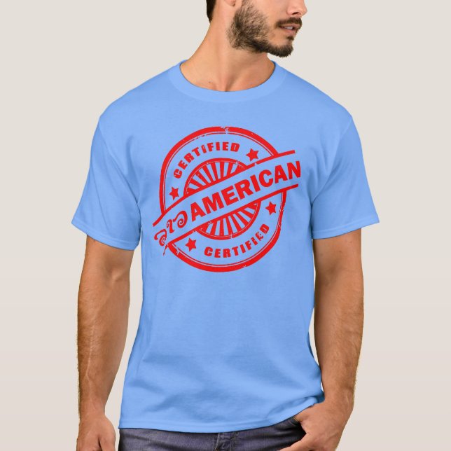 Camiseta Certificado: Lao American3 (Anverso)