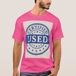 Camiseta Certificado usado