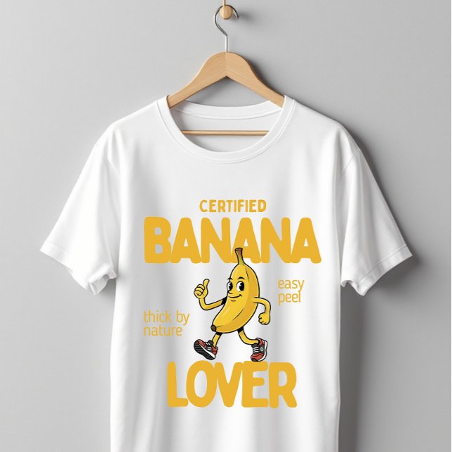 Camiseta Certified Banana Lover Funny Fruit Pun Humor (Subido por el creador)