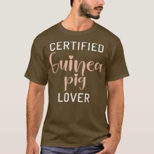 Camiseta Certified Cute Guinea Pig Lover