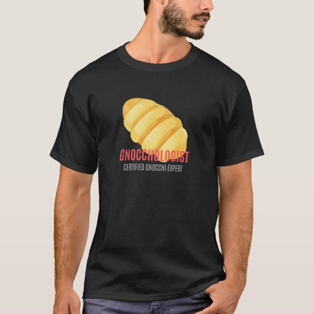 CAMISETA CERTIFIED GNOCCHI EXPERT (Anverso)