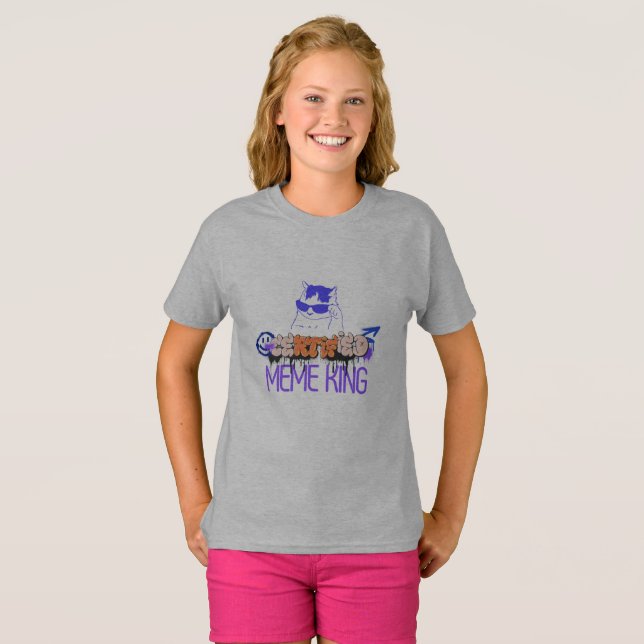 Camiseta Certified Meme King Cat (Anverso completo)