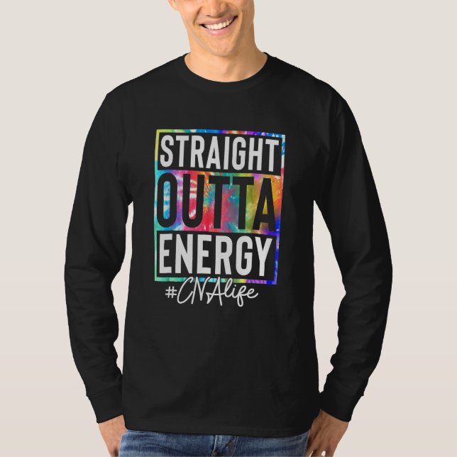 Camiseta Certified Nursing Assistant CNA Life Straight Outt (Anverso)