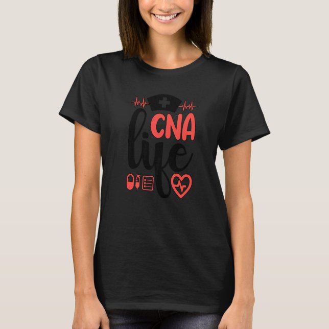Camiseta Certified Nursing Assistant Week CNA Nurse (Anverso)