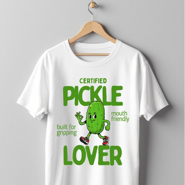 Camiseta Certified Pickle Lover Cute Funny Dill Pickle (Subido por el creador)
