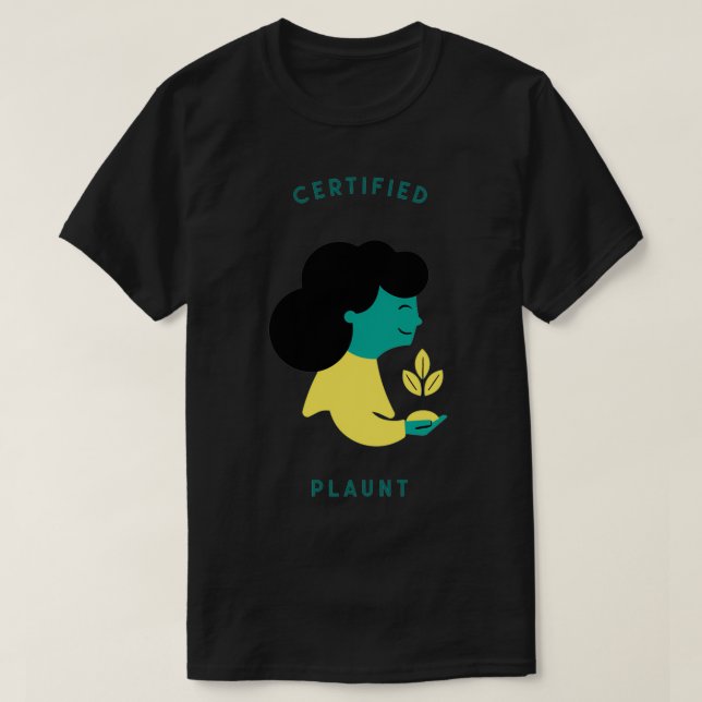 Camiseta Certified Plaunt (Diseño del anverso)