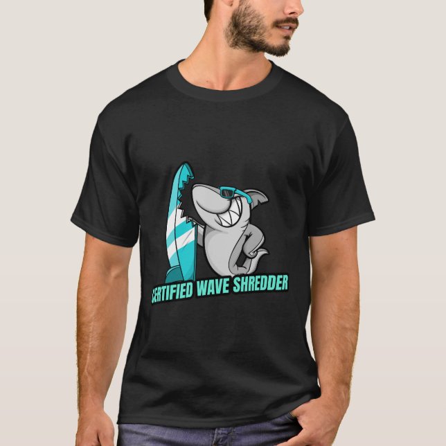 CAMISETA CERTIFIED WAVE SHREDDER (Anverso)