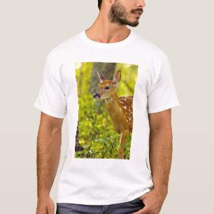 Camiseta Cervatillo de cola blanca en Whitefish, Montana, E