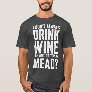 Camiseta Cervecería casera de vino de miel Viking Renaissan