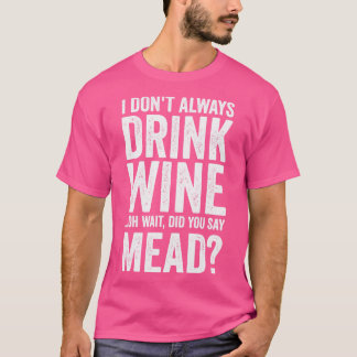 Camiseta Cervecería casera de vino de miel Viking Renaissan