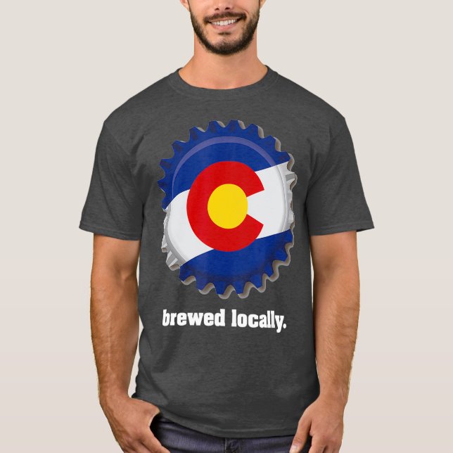Camiseta Cervecería Colorado Craft Beer - Fabricada localme (Anverso)