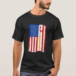 Camiseta Cervecería Craft Beer Brewery IPA Bandera American