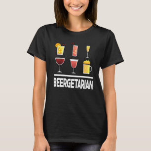 Camiseta Cervecería de invierno con remo gráfico beergetari