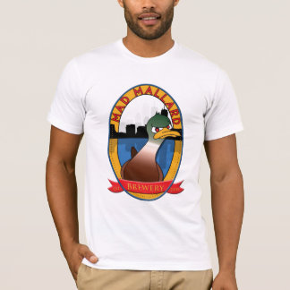 Camiseta Cervecería enojada del pato silvestre básica
