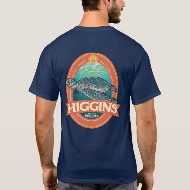 Camiseta Cervecería Higgins - Hawaii (Reverso)