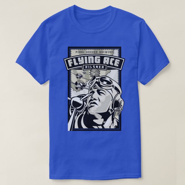 Camiseta Cervecería Pearl Harbor (Diseño del anverso)