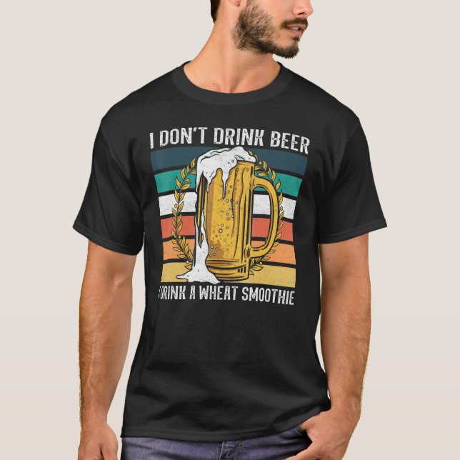 Camiseta Cervecería suave de trigo cervecería de cerveza de (Anverso)