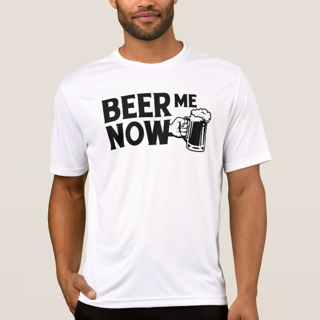 Camiseta cervecero ahora  (Anverso)