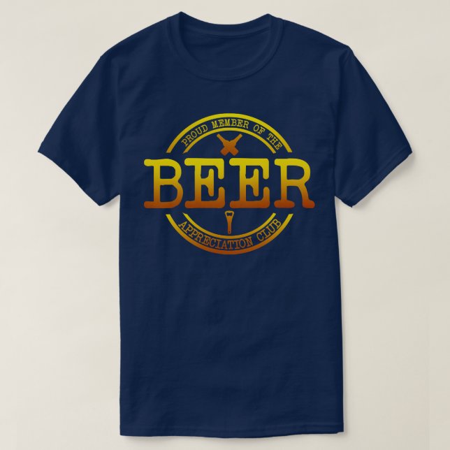 Camiseta Cerveza (Diseño del anverso)