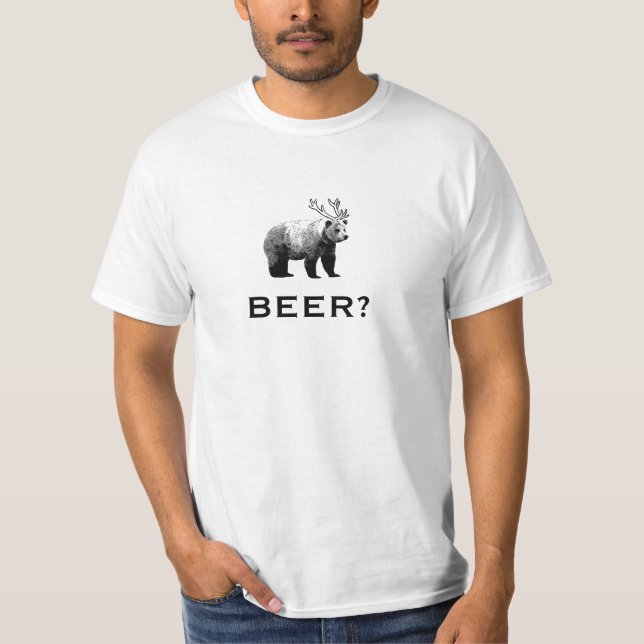 Camiseta ¿Cerveza? (Anverso)