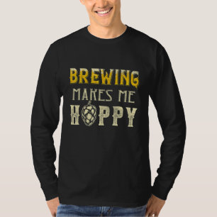 Camiseta Cerveza Artesanal Ipa Me Hace Saltar Al Beber