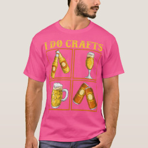 Camiseta Cerveza artesanal que elabora alcohol Bartender Br