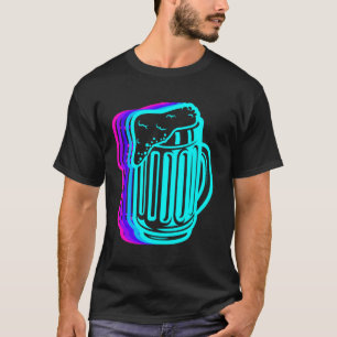 Camiseta Cerveza Artesanal Retro Cervecería Homebrew Vaporw