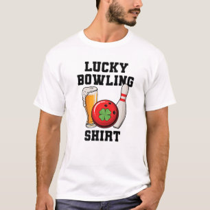 Camiseta Cerveza - Bolera afortunada - callejón - Jugador -
