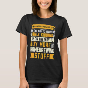 Camiseta Cerveza Casera Elaboración De Cerveza Bebedor De A