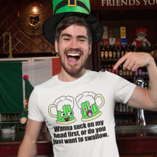 Camiseta Cerveza con la cabeza