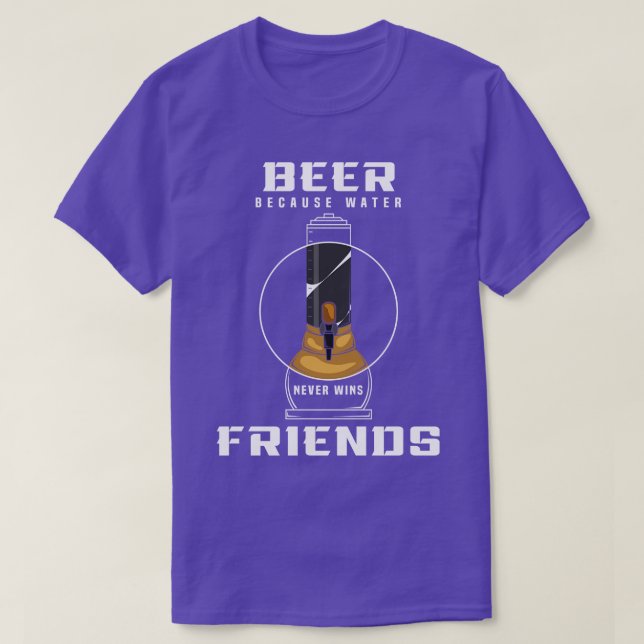 Camiseta Cerveza con presión (Diseño del anverso)