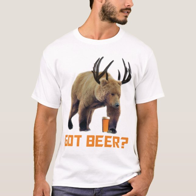CAMISETA ¿CERVEZA CONSEGUIDA? (Anverso)