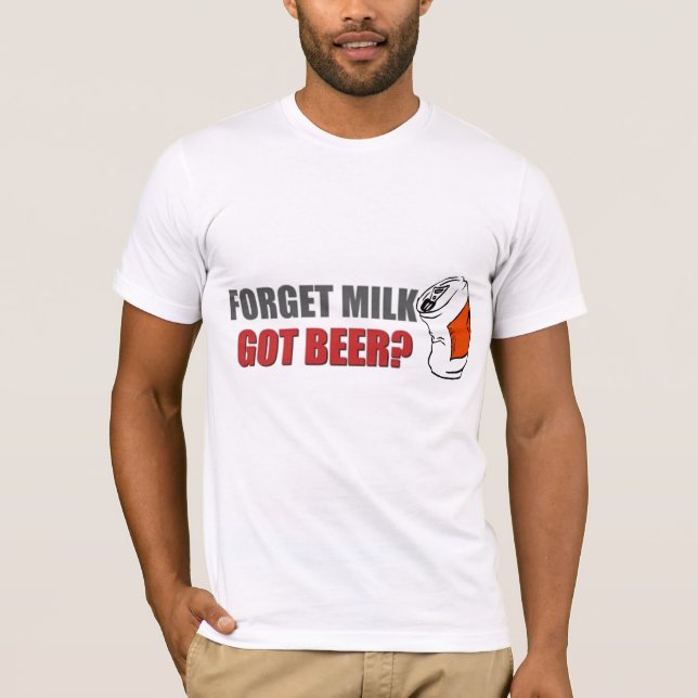 Camiseta Cerveza…, CONSEGUIDO la CERVEZA (Anverso)